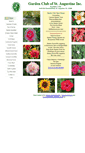 Mobile Screenshot of gardenclubofstaugustine.org